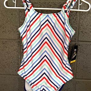 Girls one piece swimsuit size large
